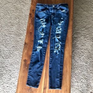 American Eagle Jeggings/Skinny Jeans(Size 4 Short)